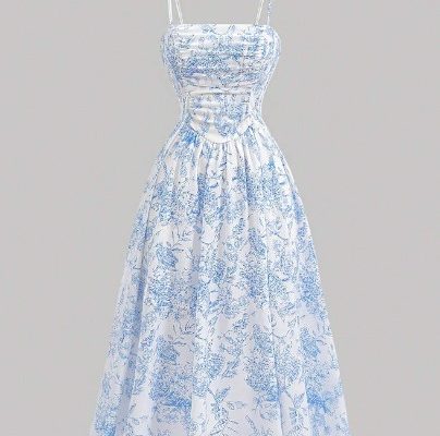 Teen Girls Round Neck Dress